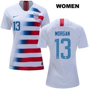 NWT NIKE- Alex Morgan USWNT Vapor White Jersey